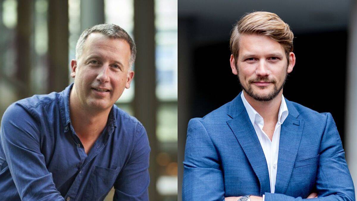 Carsten Schwecke (l.), Axel Springer All Media, und Marius Rausch, Xandr.