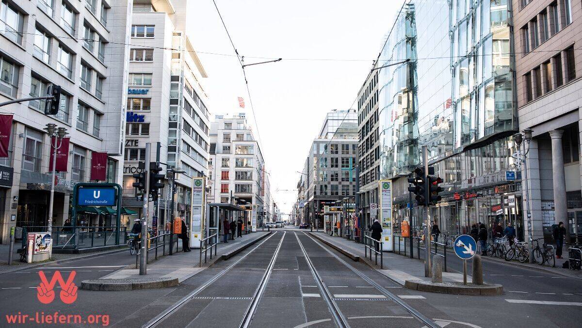 Leere Einkaufsstraßen: Der Lockdown bedroht die Existenz zahlloser Einzelhändler.