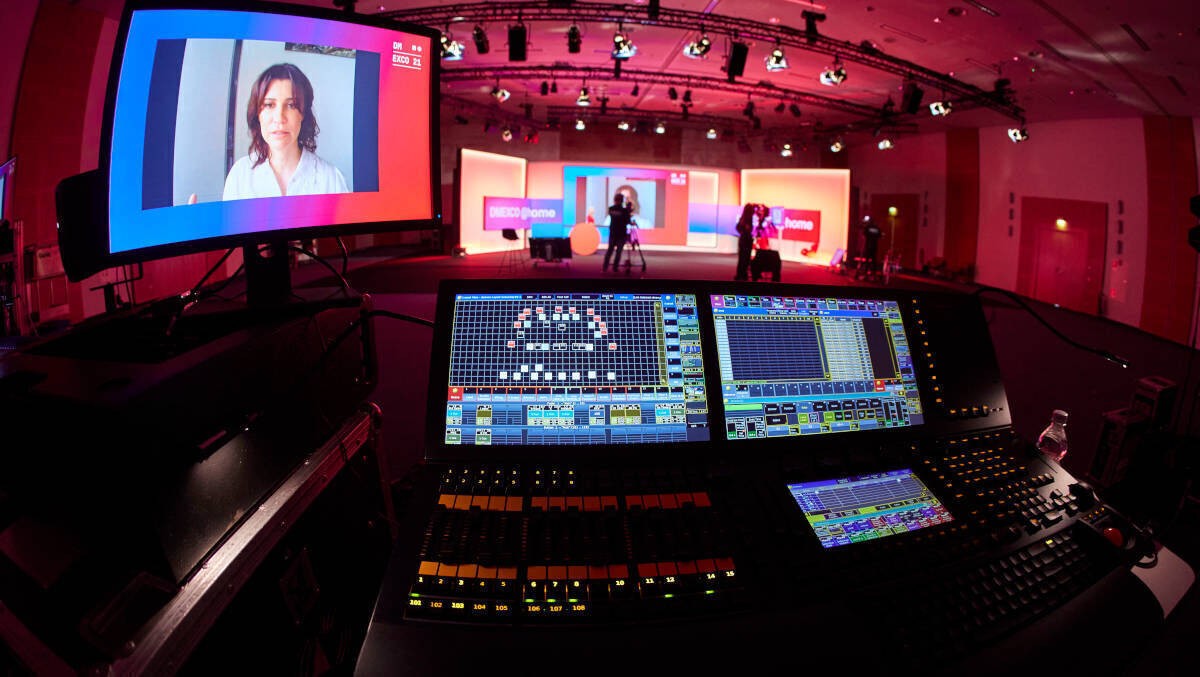 DMXCO@home fand 2020 und 2021 digital statt. 2022 soll ein hybrides Event werden.