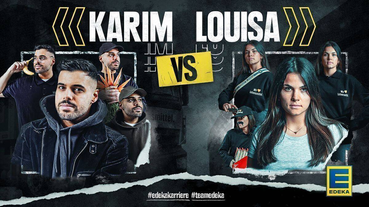 Die Challenge Karim vs. Louisa. 