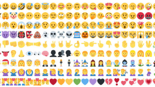 1100 Emojis haben Twitter-User zur Auswahl.