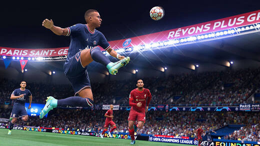 Franzosen-Flitzer Kylian Mbappé ist Aushängeschild und Coverboy von FIFA 22.