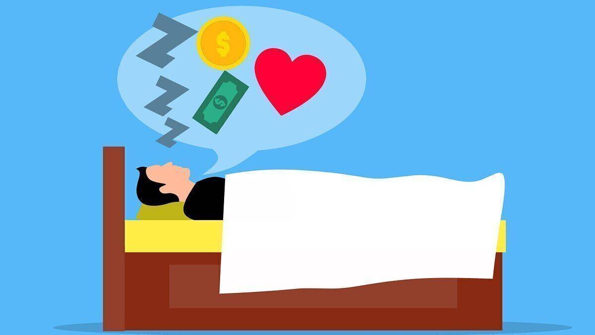 Bis zu sieben Stunden Schlaf sollten Sie sich laut Forschungsergebnissen gönnen – am besten ohne zu schnarchen.