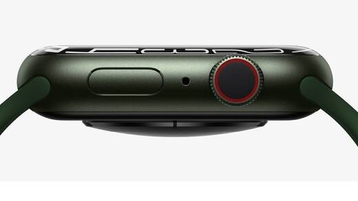 Sieht (fast) aus wie der Vorgänger: die neue Apple Watch 7.