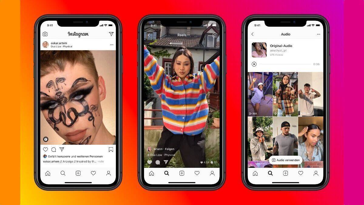 Noch ist Instagram Reels für den Konkurrenten TikTok keine ernsthafte Gefahr.