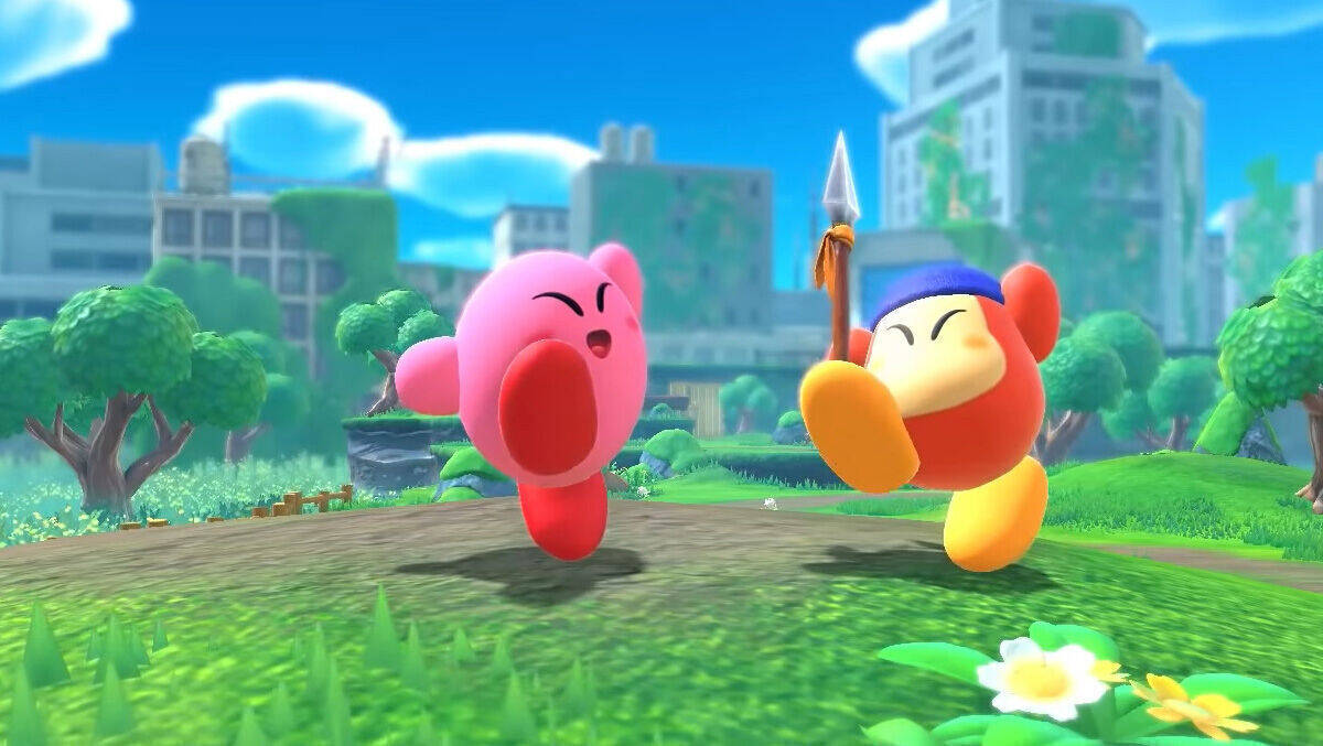 Kirby sorgt für rosarote Zeiten auf der Switch.