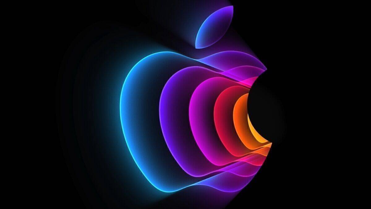 Mit diesem Logo wirbt Apple für das heutige "Peek Performance"-Event.