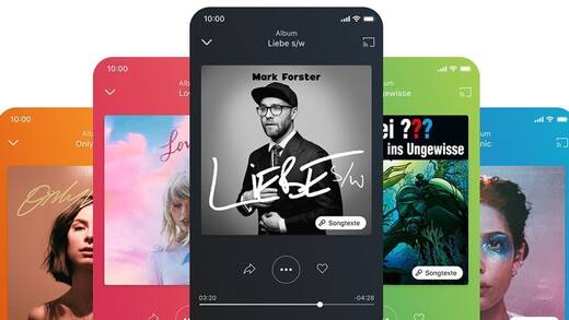Deezer vereint auf seiner Plattform Musik, Hörbücher und Podcasts.