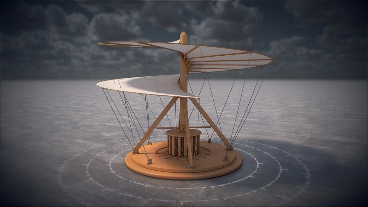 Leonardo Da Vinci Erfindungen Flugmaschine Leonardo da Vinci: Sein Luftschrauber kann fliegen | W&V