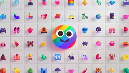 Neue Gummibärchen von Haribo? Nein, die geplanten 3D-Emojis von Microsoft.