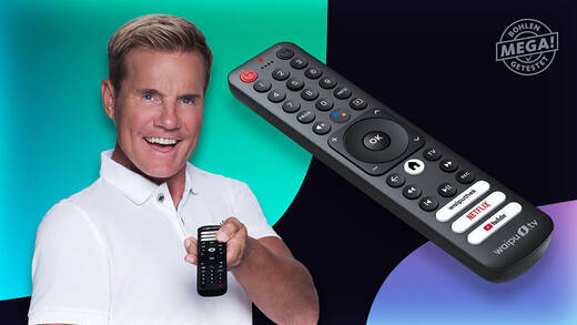 Modern Viewing: Dieter Bohlen ist das Werbe-Maskottchen für den Waipu-Stick.