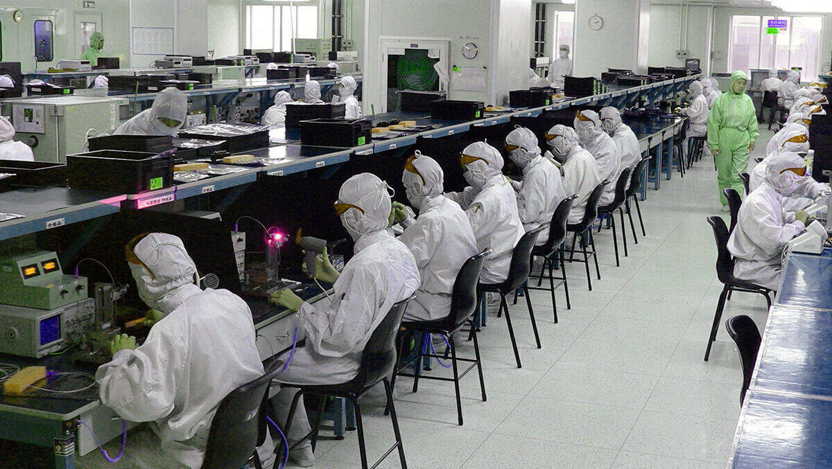 In der iPhone-Fabrik in Shenzhen steht die Arbeit wieder still.
