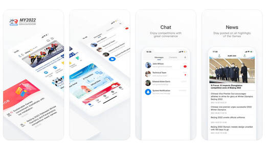 Bereits in den App Stores verfügbar: Olympia-App "My2022".