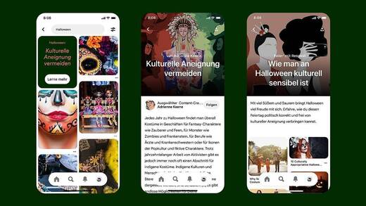 Pinterest feiert mit Abstand - und Anstand.