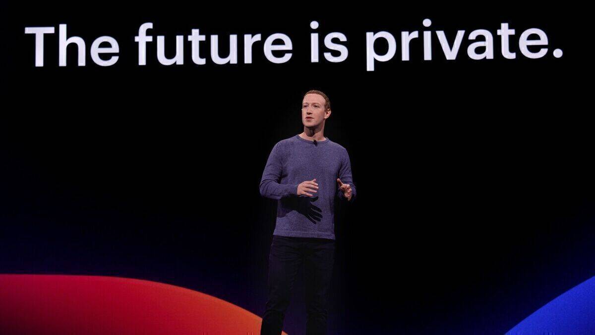 Facebook-CEO Mark Zuckerberg auf der F8 2019.