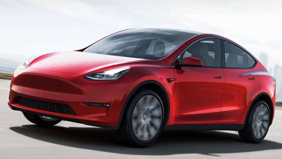 Der Tesla Y scheint anfällig für Nässe.