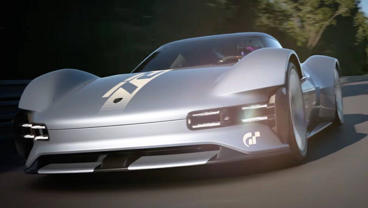 Tierisches Auto – entwickelt aus veganen Materialen: der neue PlayStation-Porsche.