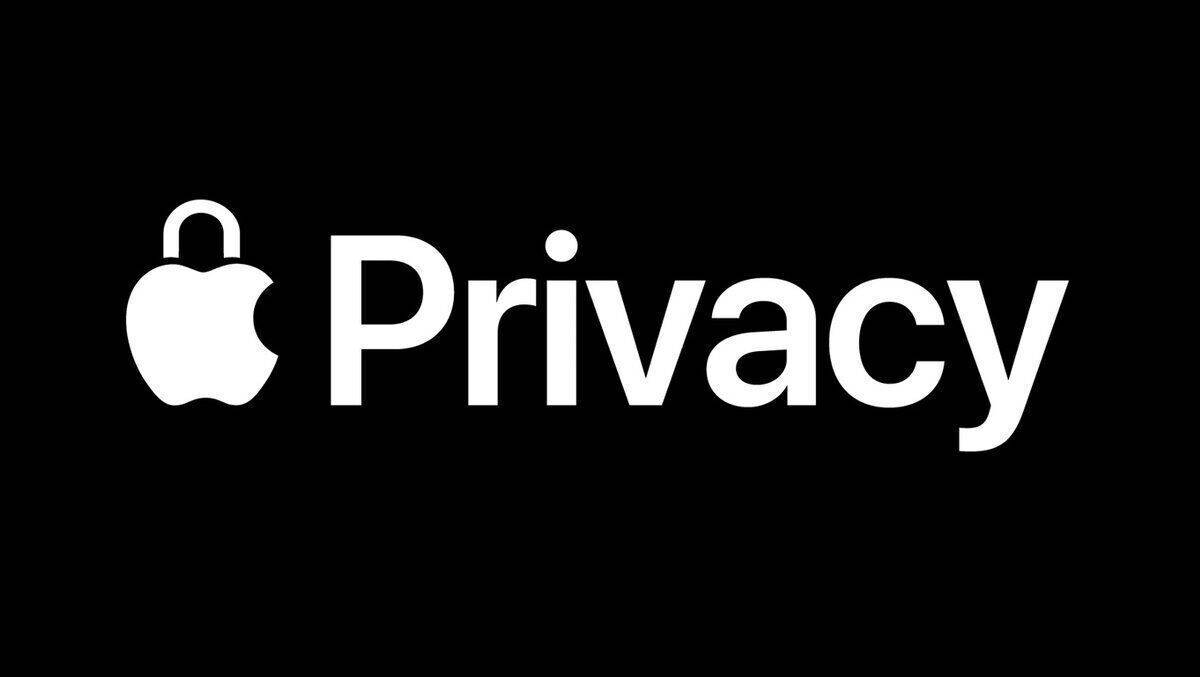 Mit diesem Logo wirbt Apple für Datenschutz und Anti-Tracking-Maßnahmen. 