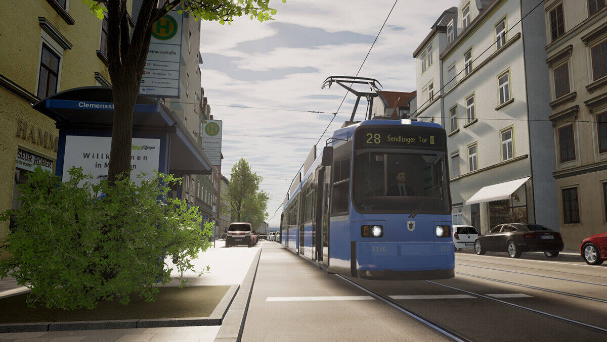 Der Straßenbahn-Simulator – aus Wien, für München.