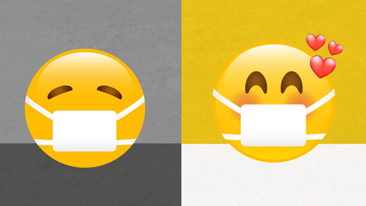 Frühestens im nächsten Jahr steht uns das lächelnde Masken-Emoji von TBWA zur Verfügung.