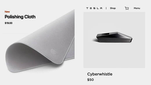 Kann es sein, dass Elon Musk Apple nicht verputzen kann? Die Cyberpfeife ist die Reaktion aufs Putztuch.