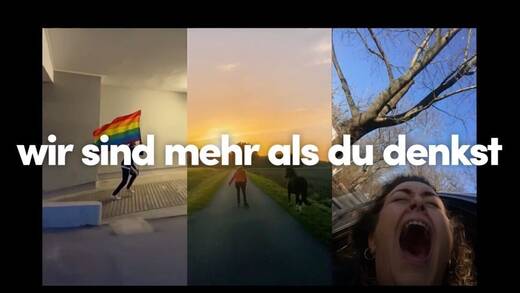  H​ero-Film der Kampagne​ auf YouTube