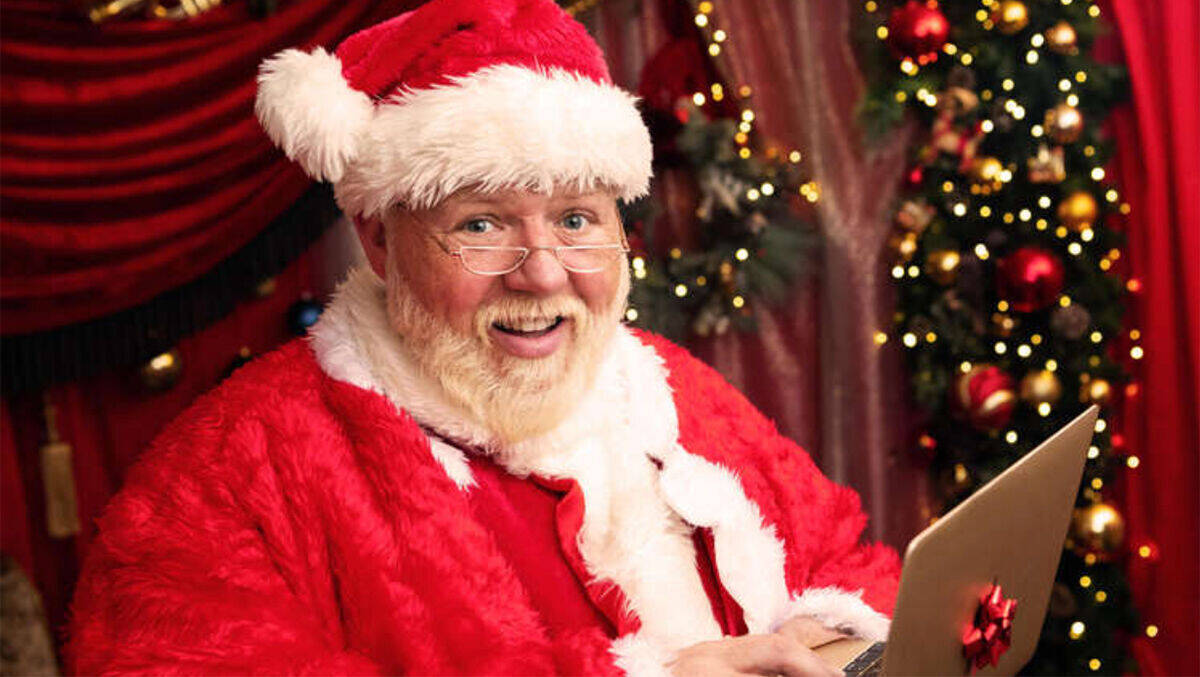 Der Weihnachtsmann verlangt für seine Zoom-Meetings stolze Preise