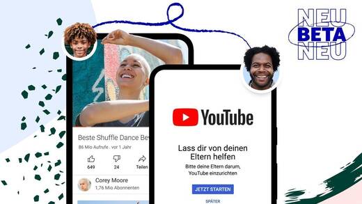 Eltern und Kids können gemeinsam den Content auf YouTube filtern und besprechen.