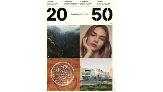 Die Print-Ausgabe von 2050 kommt am 22. April - am World Earth Day.