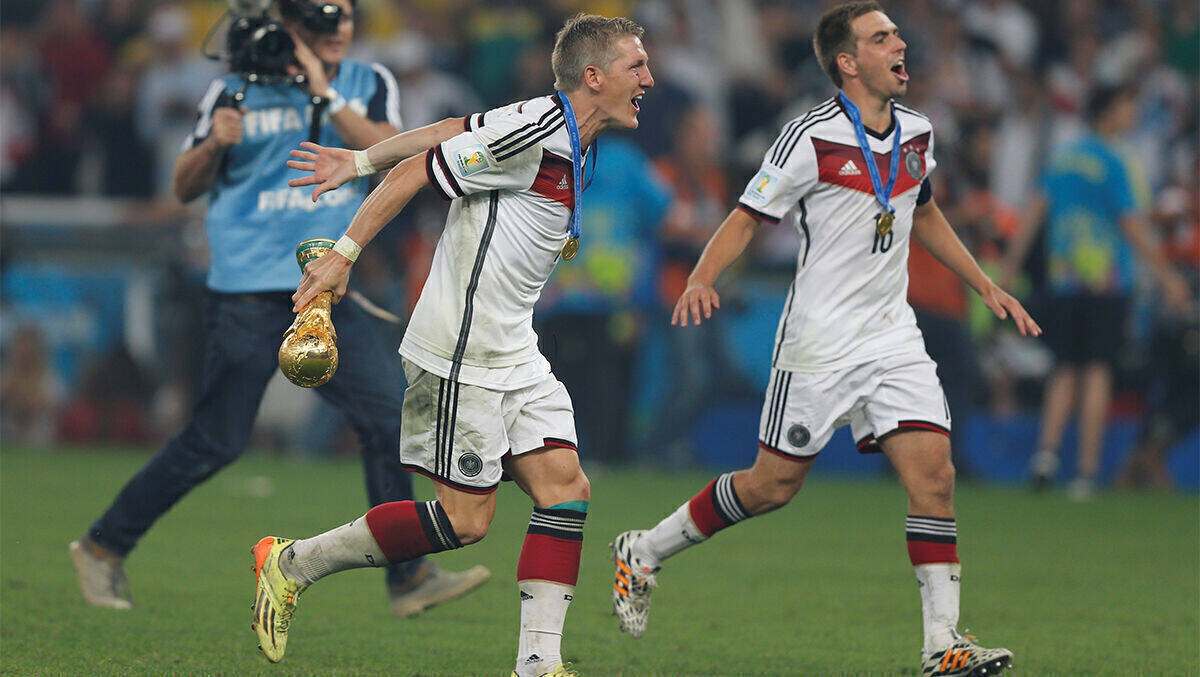 Bastian Schweinsteiger spielte sich im WM-Finale 2014 zur Legende.