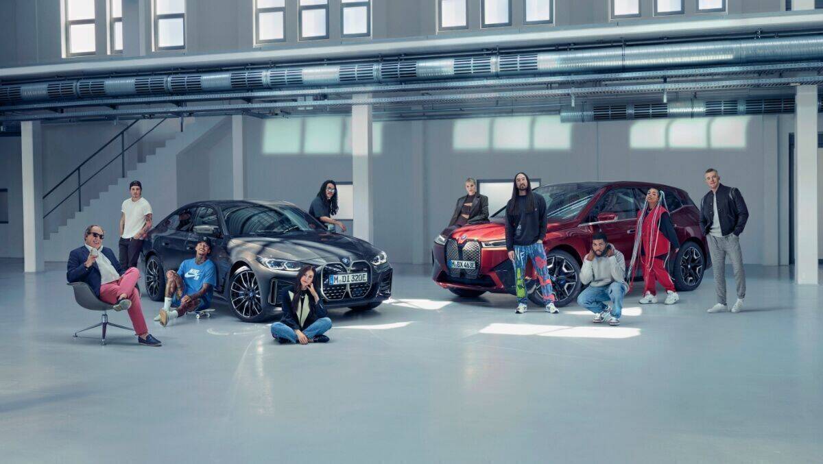 In der BMW-Kampagne "Moving Minds" haben Co-Creators das Sagen. 