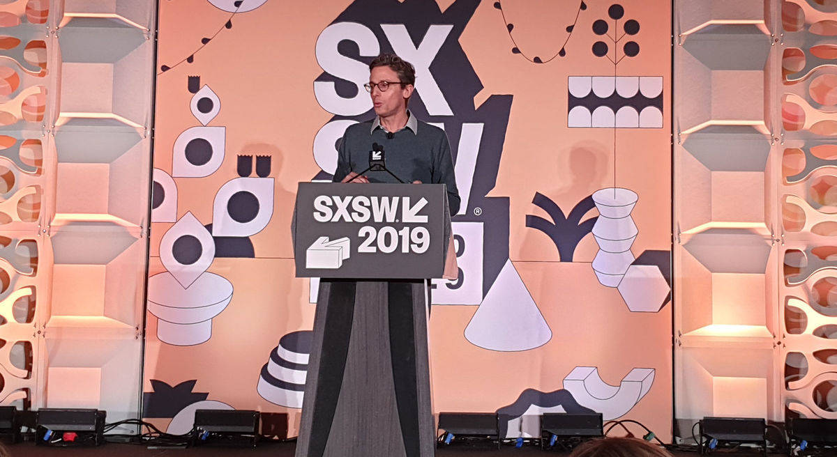 Buzzfeed-Gründer Jonah Peretti bei der SXSW 2019