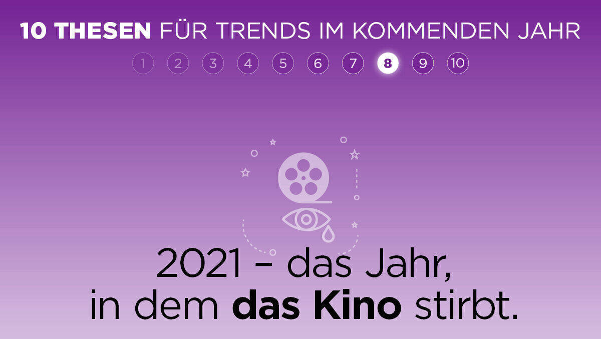 Wer braucht noch Kino, wenn auch Streaming funktioniert?