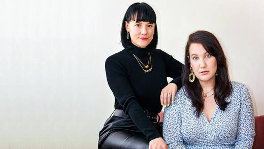 Lisa Eppel (l.) und Isabel Gabor stehen hinter dem AdGirls Club - unter anderen.