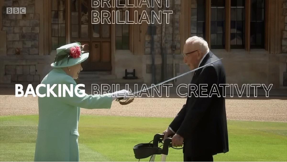 Der Spot zeigt die BBC-Highlights der letzten Jahre.