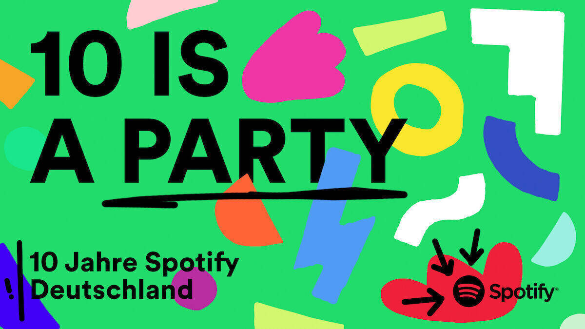 Am 13. März 2012 wird Spotify in Deutschland zehn Jahre alt und feiert dies mit spannenden Insights und einer umfangreichen Kampagnen-Microsite.