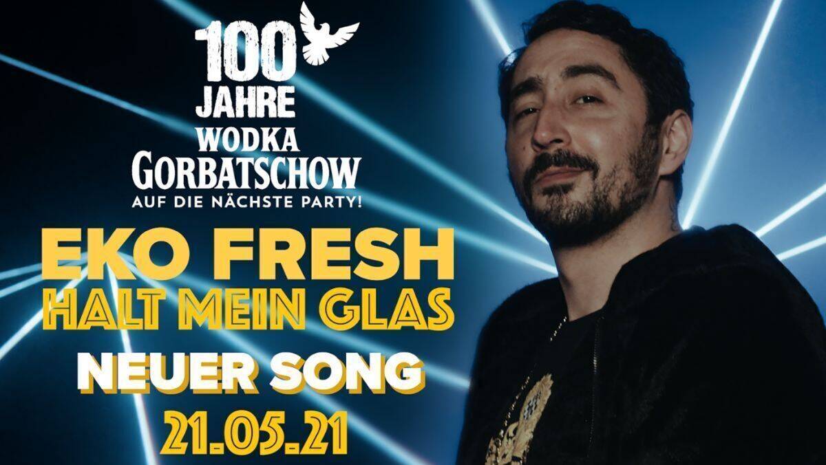 Kooperieren seit 3 Jahren: Eko Fresh und die Wodka-Marke Gorbatschow.