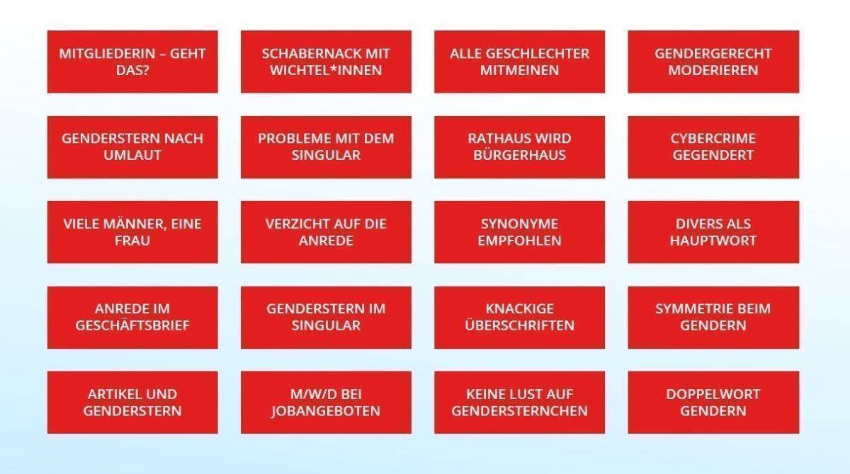 Geschlechtergerecht und gendersensibel schreiben kann schwierig sein. Im Textlabor suchen die Initiatoren der Website Genderleicht.de Lösungen dafür. 