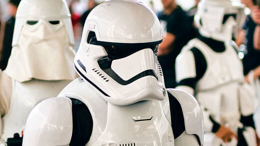 Darth Vaders Armee im Dienst der guten Sache.