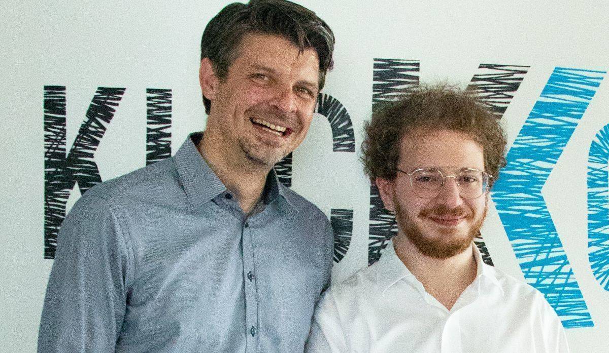 Fabian Ulitzka (li.) und Michael Beresin leiten den Standort in Frankfurt.