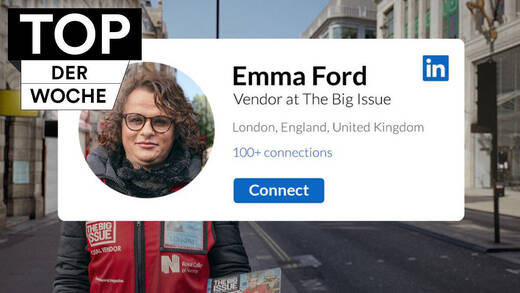 Emma Ford, eine von zehn Teilnehmern der Aktion.