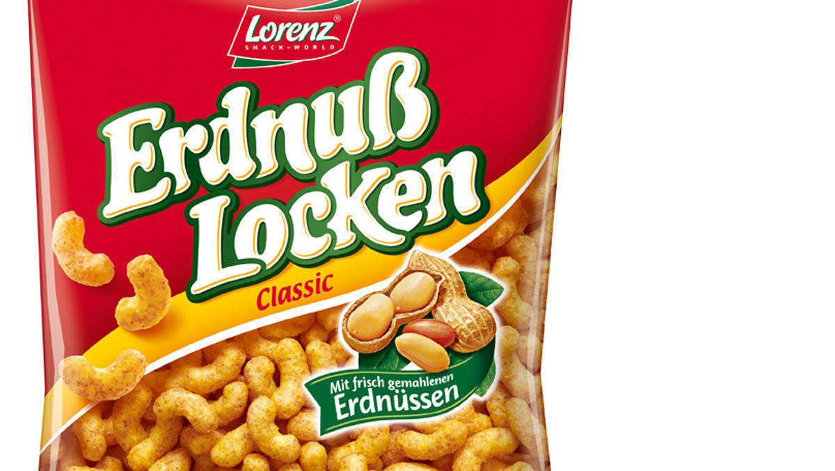 Marktführer im Segment Flips: Lorenz mit den Erdnuß Locken