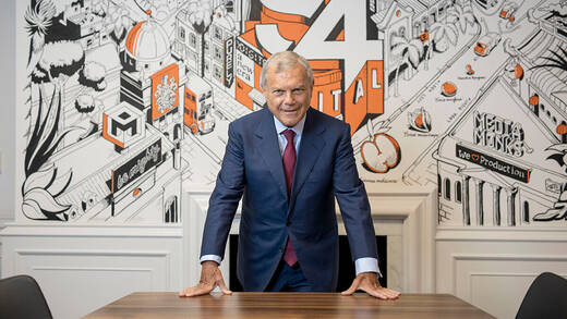 Sir Martin Sorrell: Früher ein unbequemer Interviewpartner