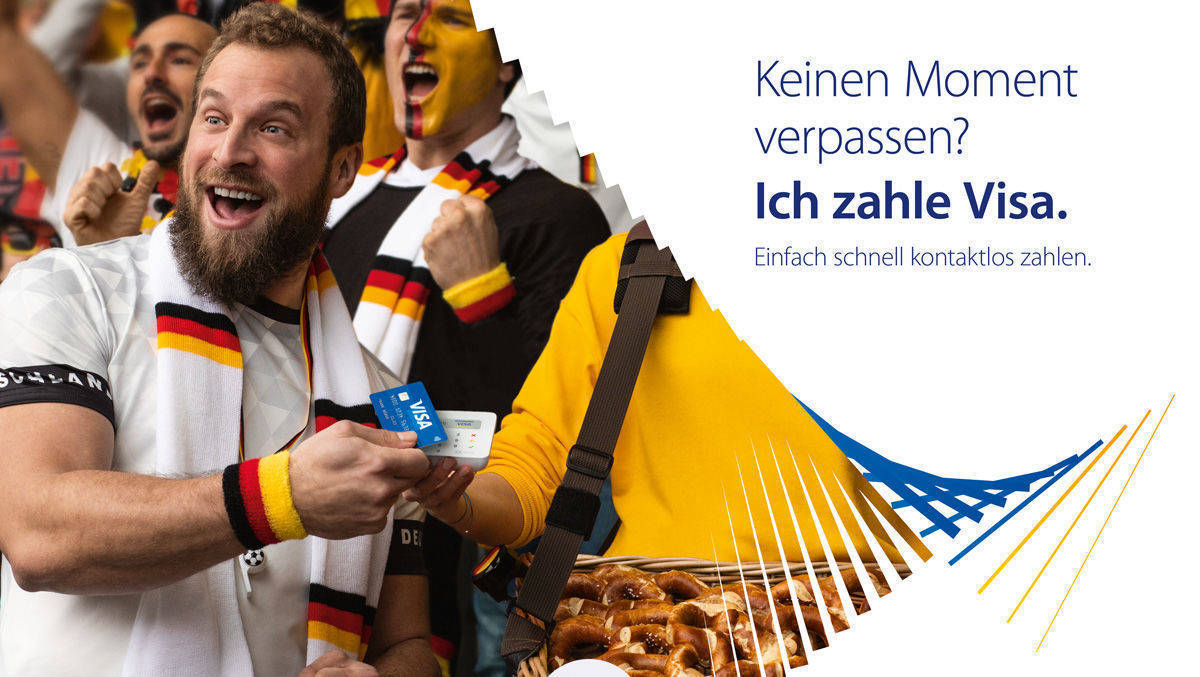 #ichzahlevisa ist die erste Kampagne für Visa exklusiv für den deutschen Markt nach "Die Freiheit nehm ich mir" in den 1990er-Jahren. 