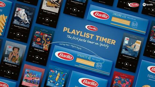 Mit den Barilla-Playlists auf Spotify wir die Pasta garantiert perfekt "al dente".