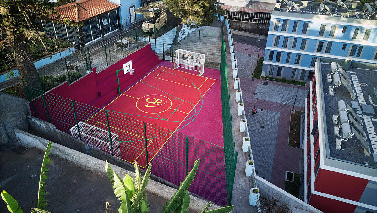 Der "Ronaldo-Platz" von Nike.