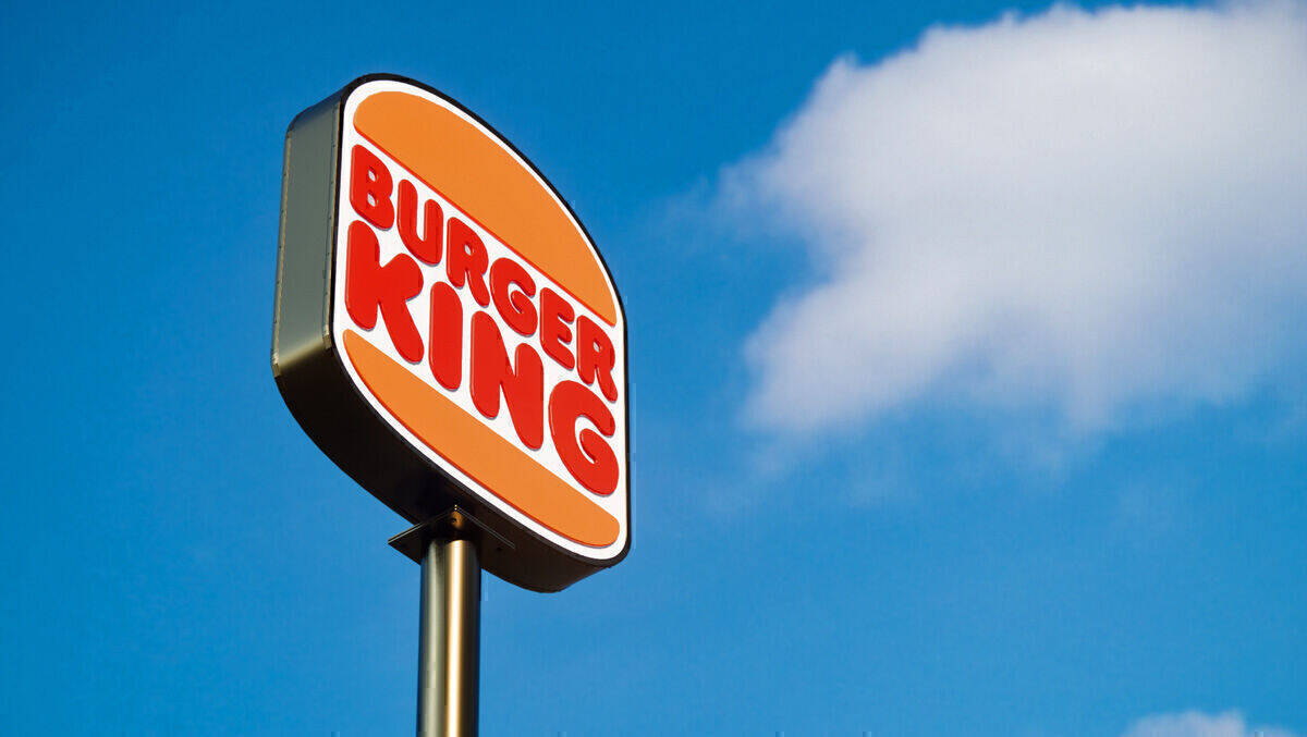 Burger King führt das neue Logo sukzessiv in Deutschland ein.