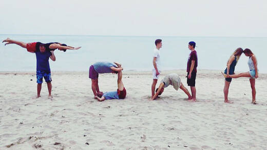 Teamspirit of TOWA Beach.