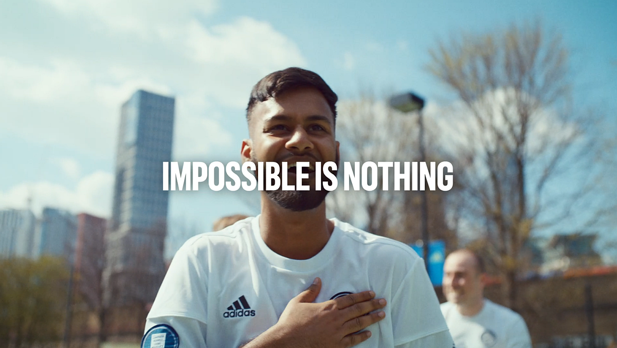 Adidas wirbt zur UEFA EURO 2020 mit der integrativen Kraft des Fußballs.