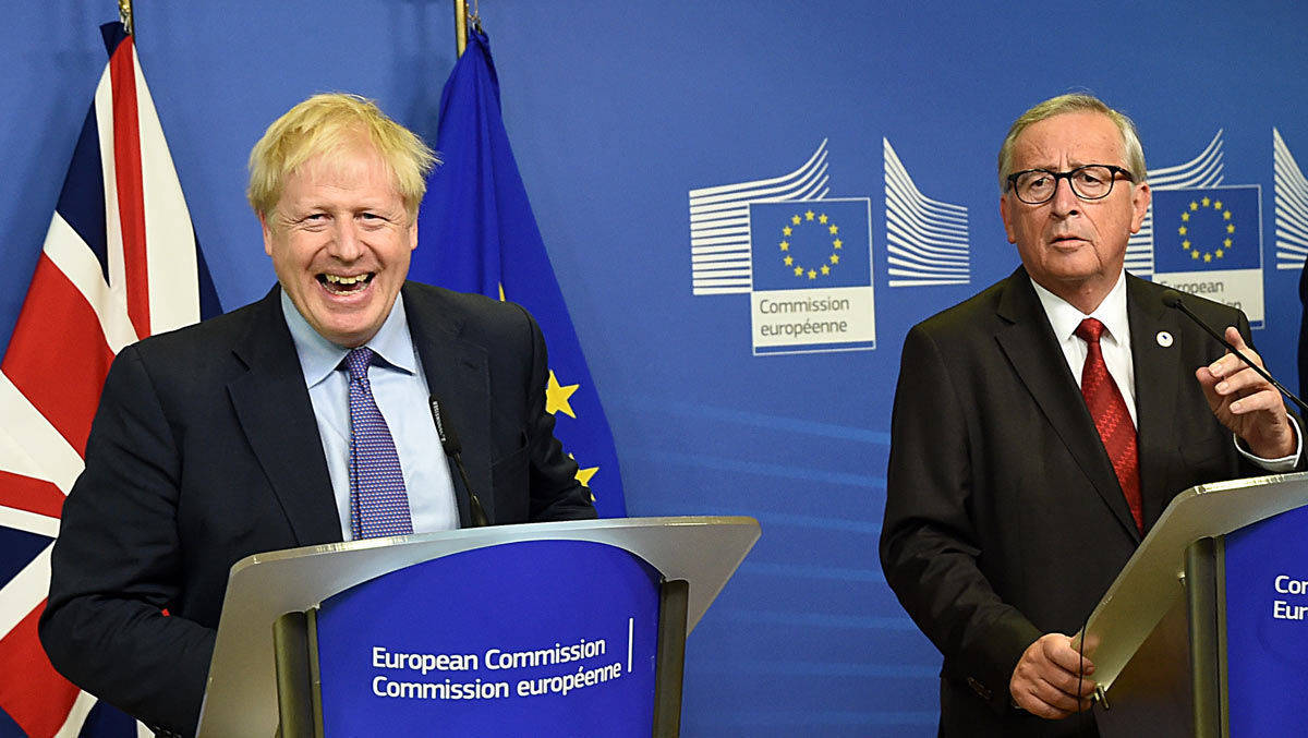Boris Johnson lacht. Noch. Denn der Brexit kann gravierende Folgen für die britische Wirtschaft haben.